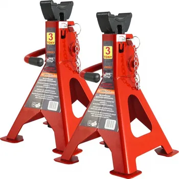 Hever Podpěry pod auto 3T s bezpečnostním klínem, Verke V80083