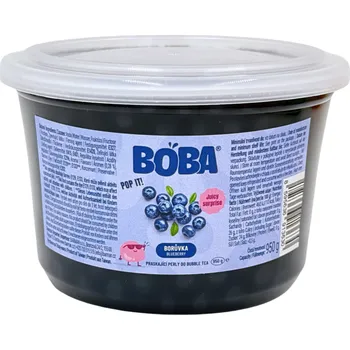 Bubble tea Boba Borůvka kuličky do Bubble Tea 950g