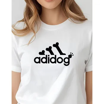 Dámské tričko - Adidog Barva: Růžová, Velikost: XL