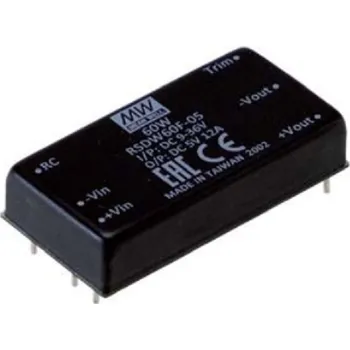 Měnič napětí Mean Well RSDW60G-24 Měnič DC/DC 60W 24V