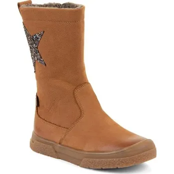 Chlapecké sněhule Zimní bota Froddo Pulse Tex Star G3160256-2 Cognac 38