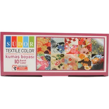 Speciální výtvarná barva Set textilních barev 10x25ml