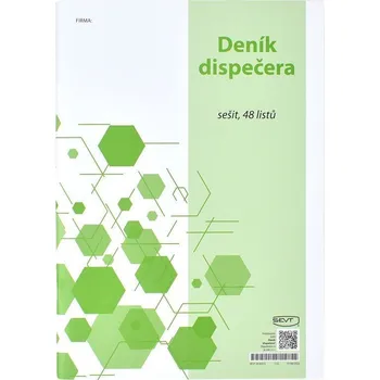 Tiskopis Deník dispečera A4 1991