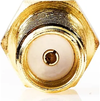Elektrická zásuvka Nedis SMA Adaptér | SMA zásuvka | TS9 | Pozlacené | 50 Ohm | Přímý | Měď | Zlatá | 2 kusů | Box