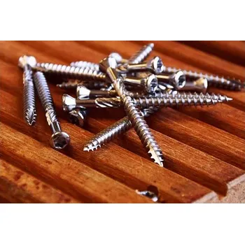 Vrut Terasový vrut 4,5x70 TORX T20 nerez C2 s redukovanou hlavou (200 ks/bal + BIT)