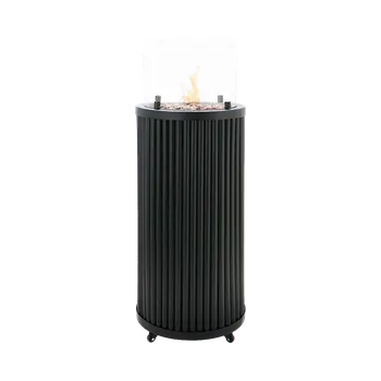 Plynové ohniště Cosipillar Tube černá