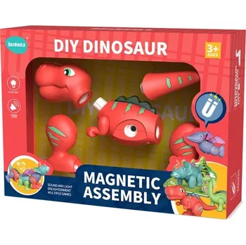 Figurka Tyranosaurus magnetický skládací