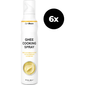 Anabolizér GymBeam - Ghee Cooking Spray 6 x 200 ml 6 x 200 ml