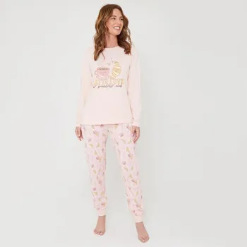 Dámské pyžamo Miso Latte Short-Sleeve Pyjama Sets Peach 16/18