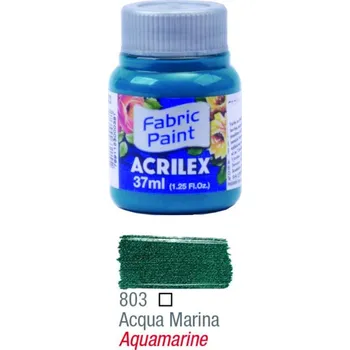 Speciální výtvarná barva Barva na textil 37ml 803 Aquamarine