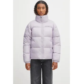 Bunda Columbia Puffect dámská, růžová barva, zimní, 2090291, S, 04X