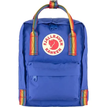 Sportovní batoh Batoh Fjallraven Kanken Rainbow Mini tmavomodrá barva, malý, s aplikací, F23621, ONE SIZE, 59X