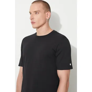 Pánské tričko Bavlněné tričko Carhartt WIP S/S Base T-shirt, S, černá, 99X