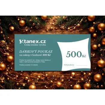 Dárkový potravinový koš Stanex Dárkový poukaz 500,- Kč