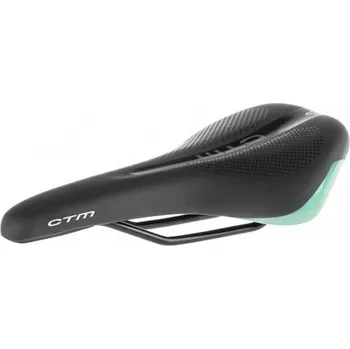 Sedlo na kolo CTM sedlo dámské Charisma (černá/zelenošedá)