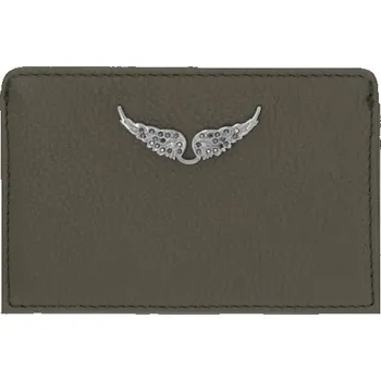 Peněženka Kožené pouzdro na karty ZADIG&VOLTAIRE černá barva, LWSG00001 87X, vel. ONE SIZE