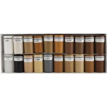 Tmel BAO měkká vosková tyčka bílá-černá - 20 krátkých tyček