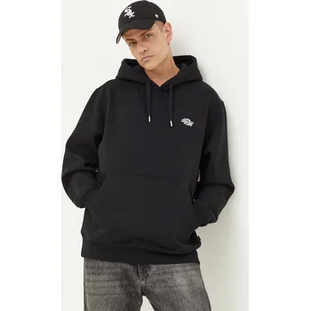 Pánská mikina Mikina Dickies pánská, černá barva, s kapucí, hladká DK0A4Y6PBLK1 99X, vel. S
