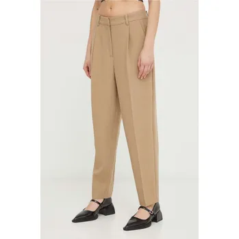 Kalhoty Bruuns Bazaar CindySus Dagny pants BBW2393 béžová 80X, vel. 38