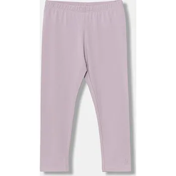 Dívčí legíny Dětské legíny United Colors of Benetton 3MT1GF01L.P.Season.9BYA fialová 04X, vel. 82