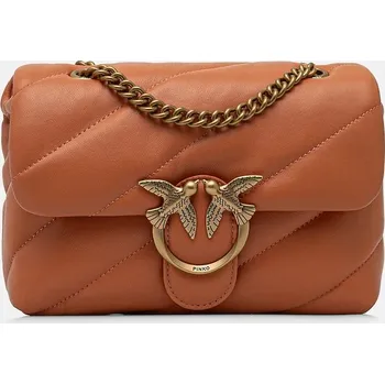 Kabelka Kožená kabelka Pinko oranžová barva, 100039 A0F2 100039.A0F2 24X, vel. ONE SIZE
