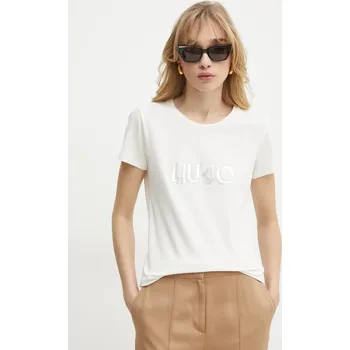 Tričko Liu Jo TA5214.JS003 béžová 01D, vel. S