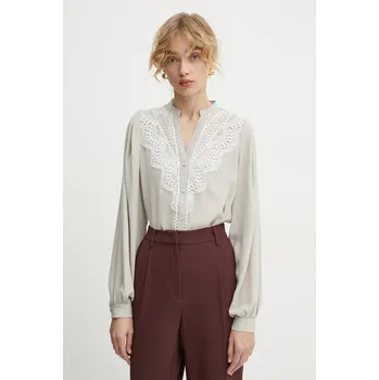 Pánská košile Košile Bruuns Bazaar BBW3776 béžová 80X, vel. 38