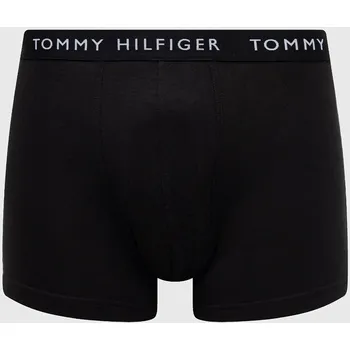 Pánské spodní prádlo Boxerky Tommy Hilfiger (3-pack) UM0UM02204.PPYY černá 99X, vel. S