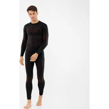 Set pánského termoprádla Pánské termoprádlo (set) Viking ROCKET černá/oranžová M