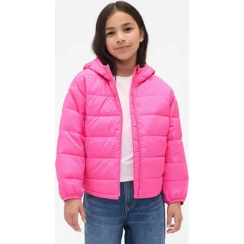 Dívčí bunda GAP Dívčí Dětská prošívaná nepromokavá bunda ColdControl GAP Růžová XL (2946448)