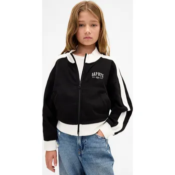 GAP Dívčí Dětská tepláková bunda VintageSoft GAP Černá XS (2946415)
