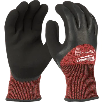 Pracovní rukavice MILWAUKEE 72(párů) x Zimní rukavice odolné proti proříznutí Stupeň 3 L/9