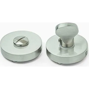 Dveřní kování BRIGITA - rozeta WC samostatná Ni-broušený - pár