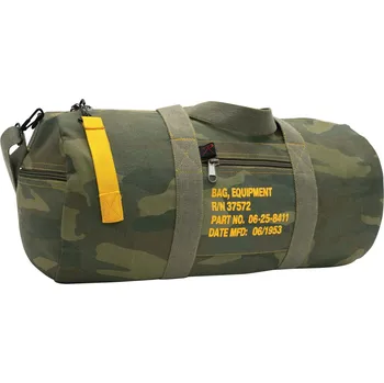 Cestovní taška Taška EQUIPMENT plátěná woodland camo 25L