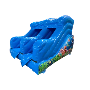 Skákací hrad Mini skluzavka Mořský svět | Vodní motiv | Certifikovaná atrakce