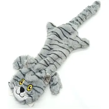 Hračka pro psa SALAČ HRAČKY Kočka placka šedá 50cm