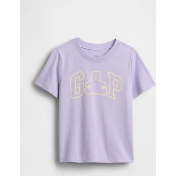Dívčí tričko GAP Dívčí Baby tričko s logem Gap Fialová 18-24 měsíců (2949927)