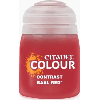 Příslušenství k deskovým hrám Citadel Contrast: Baal Red 18ml