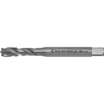 Ruční nářadí NÁSTROJE CZ Závitník strojní M3x0,5 HSSCo5 ISO1 (4H) šroubovitá drážka 35° ČSN 22 3044 - 164 - CZZ164-030
