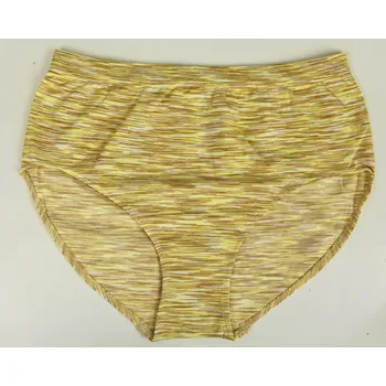 Kalhotky Greenice Dámské bezešvé kalhotky melír vz.86 Velikost: XL- 2XL, Barva: béžová