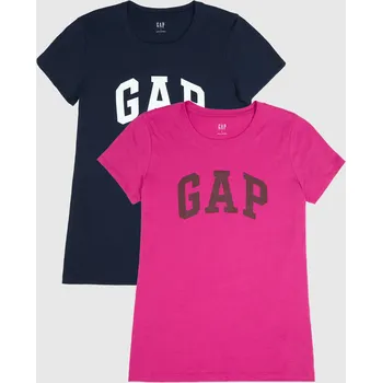 Dámské tričko GAP Dámské Tričko s logem, 2 ks GAP Vícebarevná M (2954472)