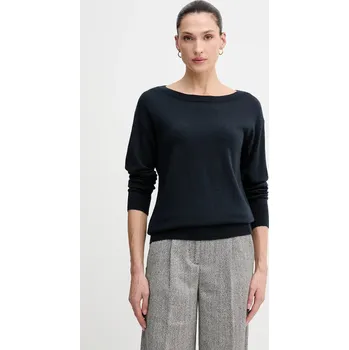 Dámské oblečení Vlněný svetr Sisley 11BAM1A48 námořnická modř 59X, vel. XS