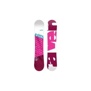 Snowboard Raven Style pink 150 cm; Růžová snowboard + DÁREK DLE VÝBĚRU!
