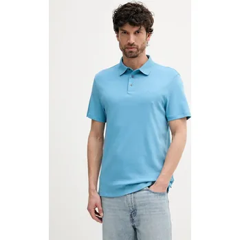 Oblečení a móda Bavlněné polo tričko Calvin Klein LV04LB276G modrá 50A, vel. M
