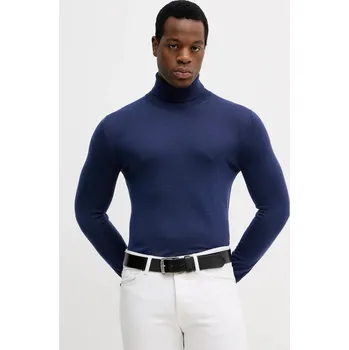 Dámský svetr Vlněný svetr Sisley 11BAS200A námořnická modř 59X, vel. XL