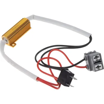 Autožárovka Rezistor pro žárovku H7 12V/21W, 6 ohm , hliníkové pouzdro