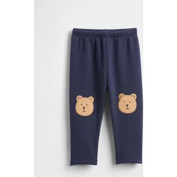 Chlapecké oblečení GAP Chlapecké Baby zateplené kalhoty Brannan Bear GAP Modrá 6-12 měsíců (2951619)