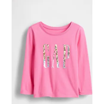 Dívčí tričko GAP Dívčí Baby tričko s logem Gap Růžová 18-24 měsíců (2950573)