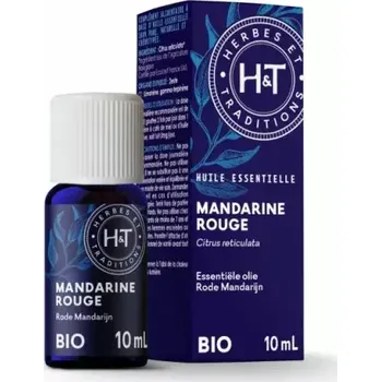 Svíčka Éterický olej Mandarinka červená BIO 10 ml