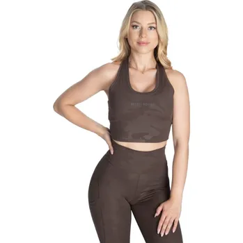 Better Bodies BB SHORT T-BACK TIMBER CAMO – tílko Better Bodies maskáčové hnědé Velikost: L